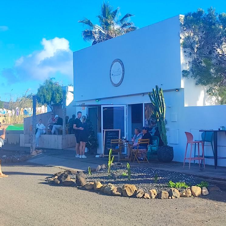 Cafe Caveto in La Pared auf Fuerteventura, Kanarische Inseln