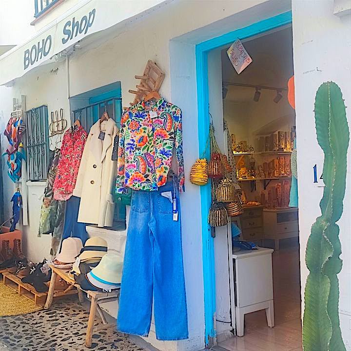 Boutique in Frigiliana in Andalusien, Spanien