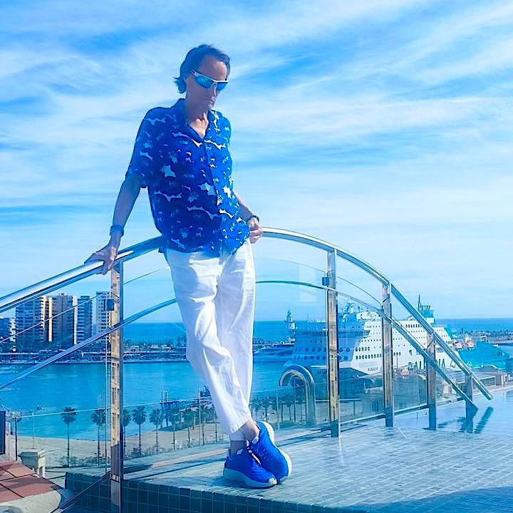 Dachterrasse im Only You Hotel in Málaga