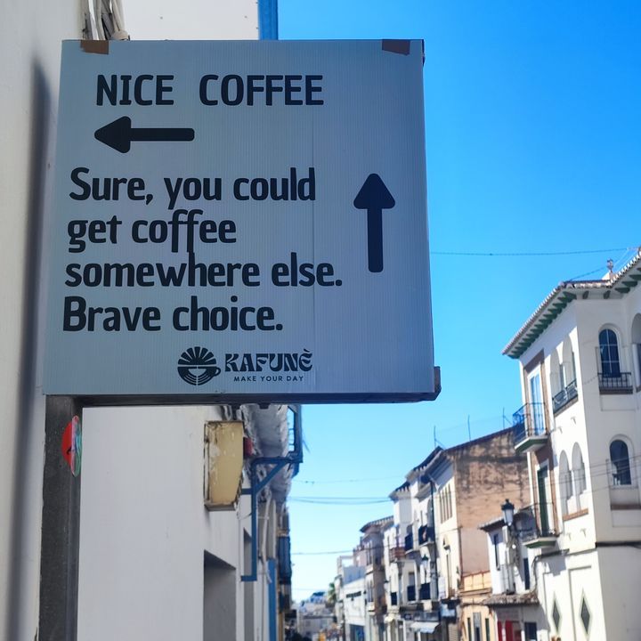 Kafune Coffeeshop in Nerja, Spain