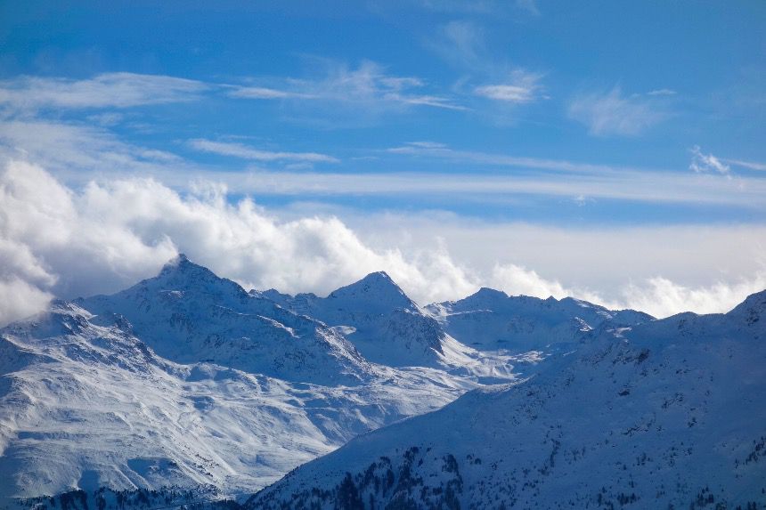 Majestätische Alpen