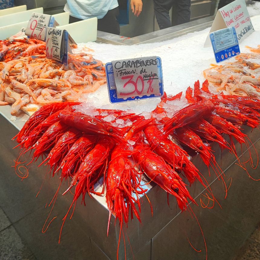 Markthalle in Cádiz, Spanien