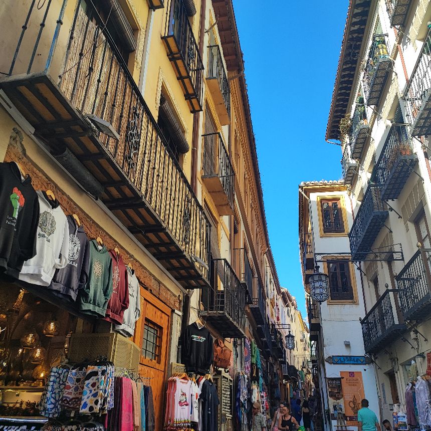 Albaicin-Viertel in Granada in Andalusien, Spanien