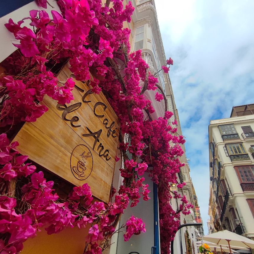 El Café de Ana in Cádiz, Spanien