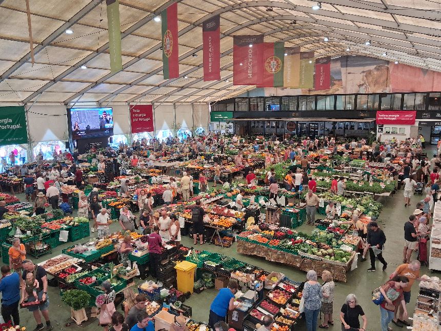  Market hall in Cascais, Portugal