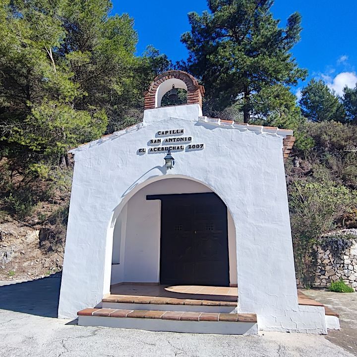 Kapelle in El Acebuchal in Andalusien, Spanien