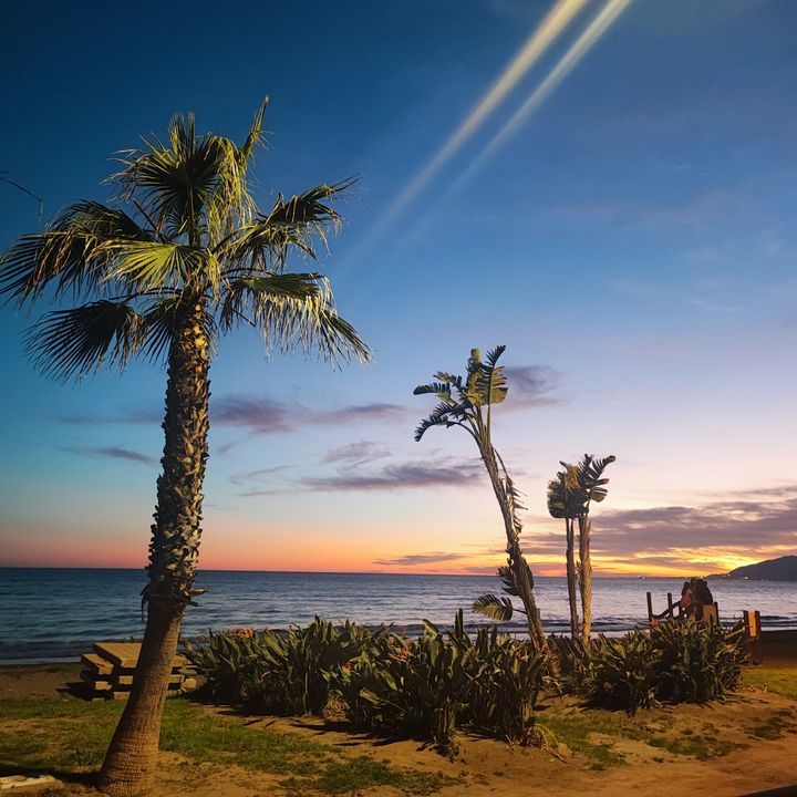 Sunset in Rincón de la Victoria, Andalusia