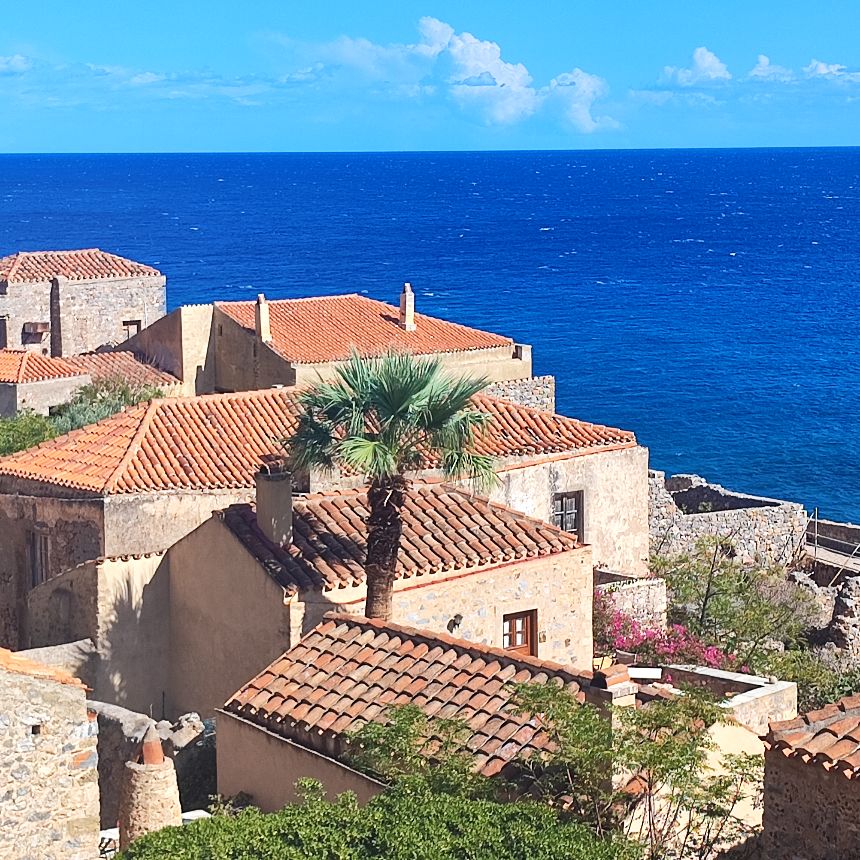 Old town of Monemvasia, Greece