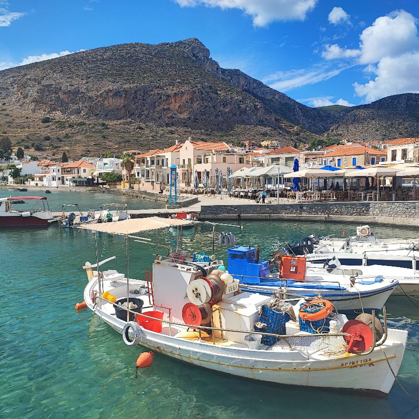 Monemvasia on the Southern Peloponnese, Greece