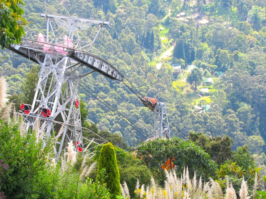 Cable car to Monserrate Mountain