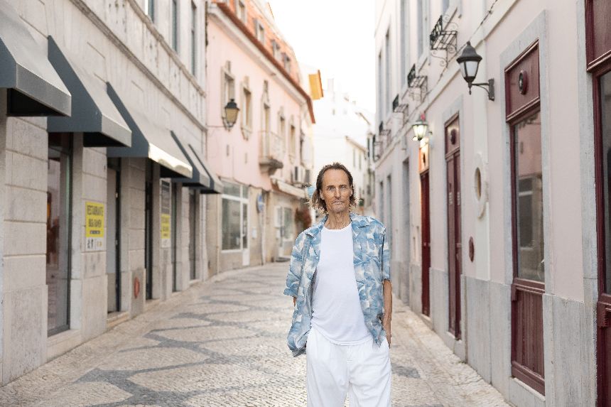 Blogger Karl-Heinz Limberg in Cascais, Portugal