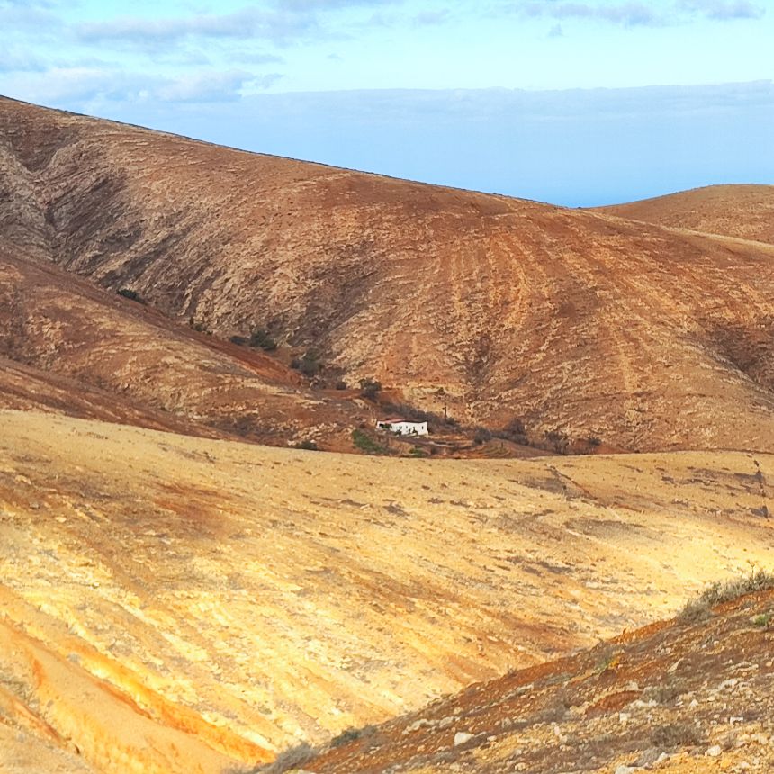 Volcanic landscape, Fuerteventura
