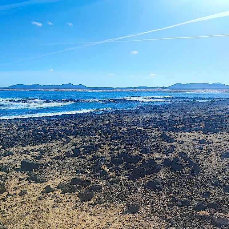 Küste bei El Cotillo auf Fuerteventura, Kanarische Inseln