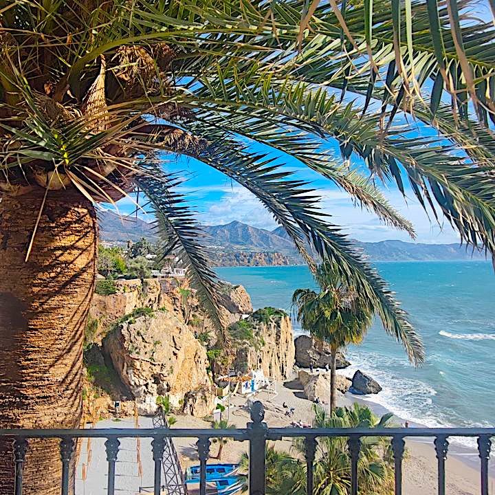 Balcón de Europa in Nerja, Spain