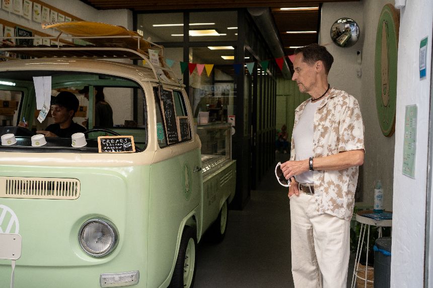 Eisdiele in Cádiz, Spanien