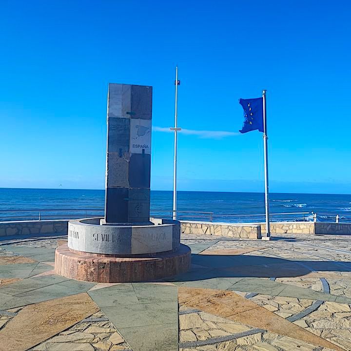 Plaza Fábrica de los Cangrejos in Nerja, Spain