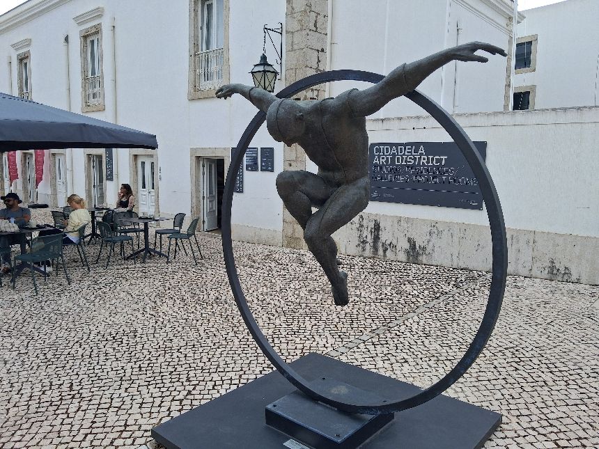 Moderne Kunst in Cascais, Portugal