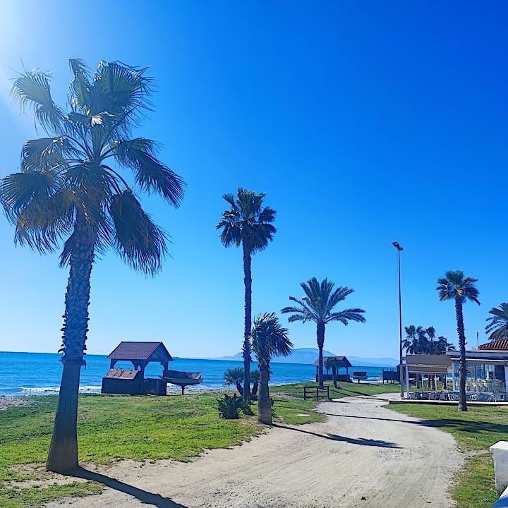 Seafront promenade in Rincón de la Victoria, Andalusia