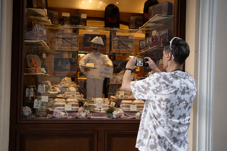 Dulceria in Cádiz, Spanien